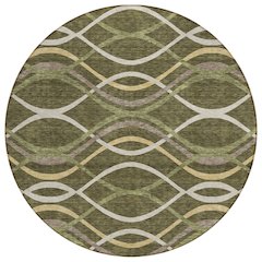 Chantille ACN757 Green 8' x 8' Rug
