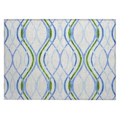 Chantille ACN757 Blue 1'8" x 2'6" Rug