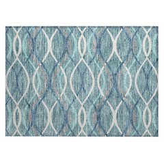 Chantille ACN757 Teal 1'8" x 2'6" Rug