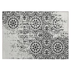 Chantille ACN758 Black 1'8" x 2'6" Rug