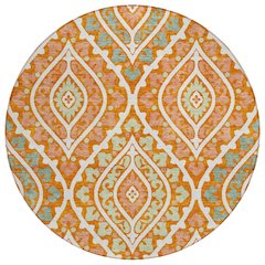 Chantille ACN761 Orange 8' x 8' Rug