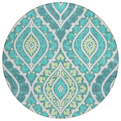 Chantille ACN761 Teal 8' x 8' Rug