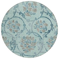 Chantille ACN762 Teal 8' x 8' Rug