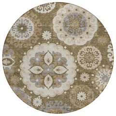 Chantille ACN763 Brown 8' x 8' Rug