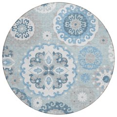 Chantille ACN763 Blue 8' x 8' Rug