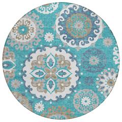 Chantille ACN763 Teal 8' x 8' Rug