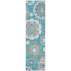 Chantille ACN763 Teal 2'3" x 7'6" Rug