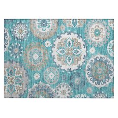 Chantille ACN763 Teal 1'8" x 2'6" Rug