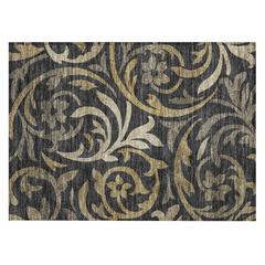 Chantille ACN764 Black 1'8" x 2'6" Rug