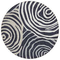 Chantille ACN765 Black 8' x 8' Rug