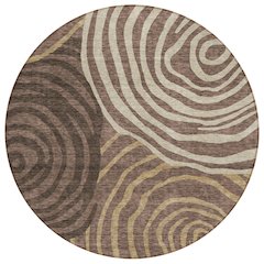 Chantille ACN765 Brown 8' x 8' Rug