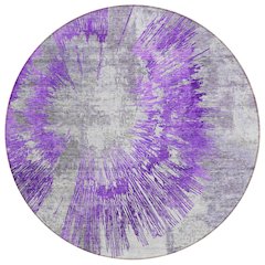 Chantille ACN773 Purple 8' x 8' Rug