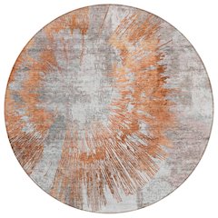 Chantille ACN773 Orange 8' x 8' Rug