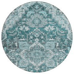 Chantille ACN774 Teal 8' x 8' Rug