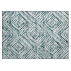 Chantille ACN781 Teal 1'8" x 2'6" Rug