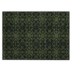Chantille ACN785 Green 1'8" x 2'6" Rug