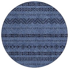 Chantille ACN803 Blue 8' x 8' Rug