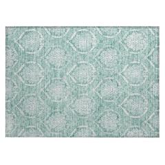 Chantille ACN810 Teal 1'8" x 2'6" Rug