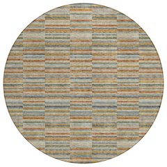 Chantille ACN816 Orange 8' x 8' Rug
