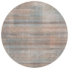 Chantille ACN819 Orange 8' x 8' Rug