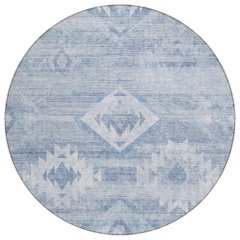 Chantille ACN837 Blue 8' x 8' Rug