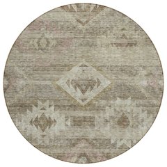 Chantille ACN837 Brown 8' x 8' Rug