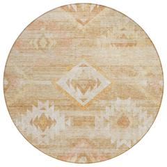 Chantille ACN837 Orange 8' x 8' Rug