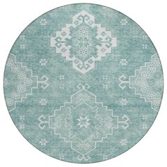 Chantille ACN847 Teal 8' x 8' Rug