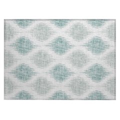 Chantille ACN848 Teal 1'8" x 2'6" Rug