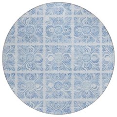 Chantille ACN854 Blue 8' x 8' Rug