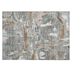 Chantille ACN855 Gray 1'8" x 2'6" Rug