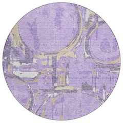 Chantille ACN855 Purple 8' x 8' Rug