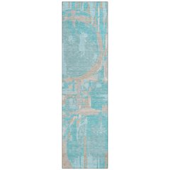 Chantille ACN855 Teal 2'3" x 7'6" Rug