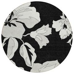 Chantille ACN857 Black 8' x 8' Rug