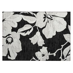Chantille ACN857 Black 1'8" x 2'6" Rug