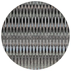 Chantille ACN860 Black 8' x 8' Rug