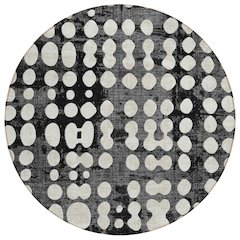 Chantille ACN869 Black 8' x 8' Rug