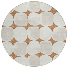 Chantille ACN870 Orange 8' x 8' Rug