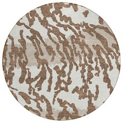 Chantille ACN873 Brown 8' x 8' Rug