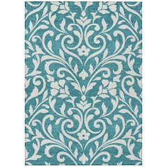 Chantille ACN875 Teal 2'6" x 3'10" Rug
