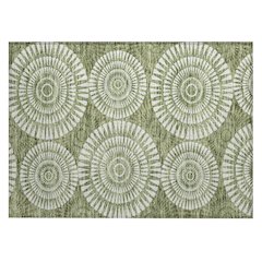 Chantille ACN877 Green 1'8" x 2'6" Rug