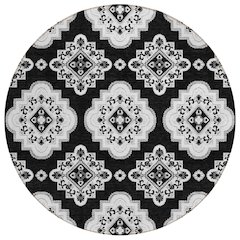 Chantille ACN878 Black 8' x 8' Rug