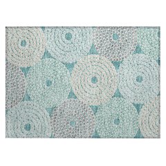 Chantille ACN882 Teal 1'8" x 2'6" Rug