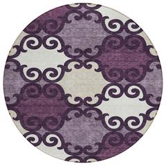 Chantille ACN883 Purple 8' x 8' Rug