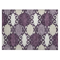 Chantille ACN883 Purple 1'8" x 2'6" Rug