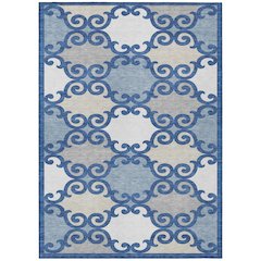 Chantille ACN883 Blue 2'6" x 3'10" Rug