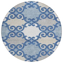 Chantille ACN883 Blue 8' x 8' Rug