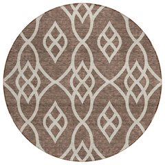 Chantille ACN884 Brown 8' x 8' Rug