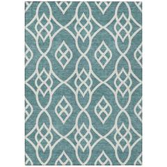 Chantille ACN884 Teal 2'6" x 3'10" Rug