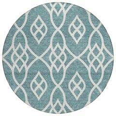 Chantille ACN884 Teal 8' x 8' Rug